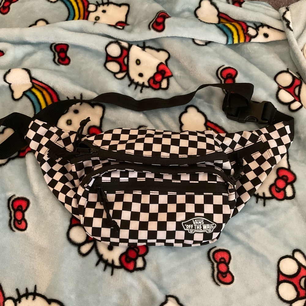 Vans Black and White Checkered Bag
